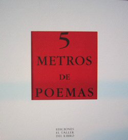 �ltima edici�n 5 metros de poemas